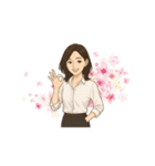 30代お姉さんスタンプ（個別スタンプ：13）