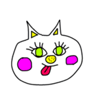 えりた☆カラフルねこ2（個別スタンプ：3）
