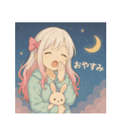 可愛らしい美女のきもち（個別スタンプ：8）