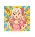 可愛らしい美女のきもち（個別スタンプ：13）