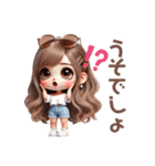 毎日使えるゆるギャルの日常♡（個別スタンプ：7）