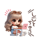 毎日使えるゆるギャルの日常♡（個別スタンプ：19）