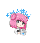天使の観察先スタンプ（訂正版）（個別スタンプ：13）