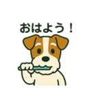 ジャック×ワイヤーの元気わんこスタンプ！（個別スタンプ：22）