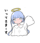 てんしのおばけちゃんとおばけのようせい（個別スタンプ：2）
