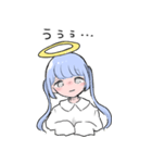 てんしのおばけちゃんとおばけのようせい（個別スタンプ：5）