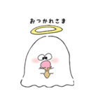 てんしのおばけちゃんとおばけのようせい（個別スタンプ：19）