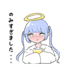 てんしのおばけちゃんとおばけのようせい（個別スタンプ：22）