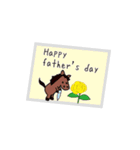 動く馬こどもの日母の日父の日敬老の日（個別スタンプ：15）