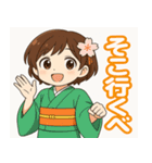 群馬弁ガール（個別スタンプ：8）