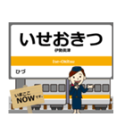 名松線in東海の毎日使う電車（個別スタンプ：14）