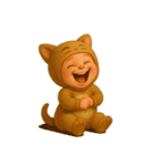 こねこベイビーの気持ち（個別スタンプ：34）