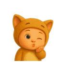 こねこベイビーの気持ち（個別スタンプ：38）