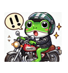 カエルライダーアドベンチャー 1（個別スタンプ：32）