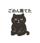 きょうはムリなねこ（個別スタンプ：5）