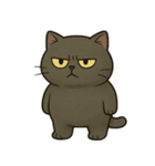 黒猫むぅ 2（個別スタンプ：2）