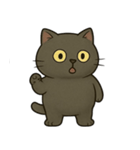 黒猫むぅ 2（個別スタンプ：3）