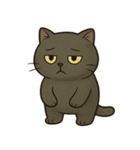 黒猫むぅ 2（個別スタンプ：8）
