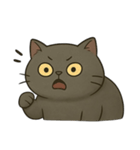 黒猫むぅ 2（個別スタンプ：17）