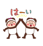 ココ＆ナッツ40 動物になちゃった（個別スタンプ：2）