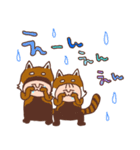 ココ＆ナッツ40 動物になちゃった（個別スタンプ：35）