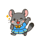 チンチラとデグーの仲良しLINEスタンプ（個別スタンプ：26）