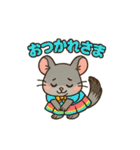チンチラとデグーの仲良しLINEスタンプ（個別スタンプ：30）