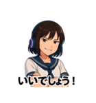 JK恵ちゃんスタンプ01（個別スタンプ：21）