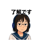 JK恵ちゃんスタンプ01（個別スタンプ：36）