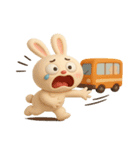 ぴょこまる – 日常のオーバーリアクション（個別スタンプ：3）