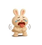 ぴょこまる – 日常のオーバーリアクション（個別スタンプ：4）