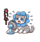 ネモフィラにゃん①………….（個別スタンプ：18）
