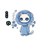 ネモフィラにゃん①………….（個別スタンプ：36）