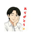 ワイシャツが似合うセラピスト（個別スタンプ：22）