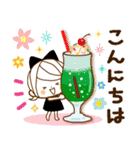 気くばり♡ゆるふわガール【思いやり敬語】（個別スタンプ：3）