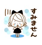 気くばり♡ゆるふわガール【思いやり敬語】（個別スタンプ：32）