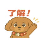 ポムのキュートなスタンプ（個別スタンプ：4）