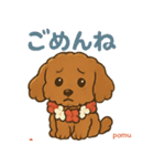 ポムのキュートなスタンプ（個別スタンプ：10）