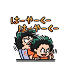 僕のヒーローアカデミア【nakata bench】02（個別スタンプ：3）