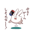 やけくそむさぎさん（個別スタンプ：22）