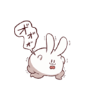 やけくそむさぎさん（個別スタンプ：39）