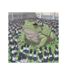 大量！女子高生の大侵略（個別スタンプ：38）