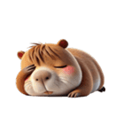 カピバラ お金がない（個別スタンプ：2）