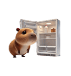 カピバラ お金がない（個別スタンプ：26）