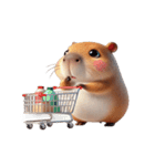 カピバラ お金がない（個別スタンプ：30）