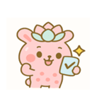 ポップブアのぷにぷにバブルスタンプ（個別スタンプ：13）