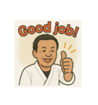 空手の達人 キャッスルさん（個別スタンプ：8）
