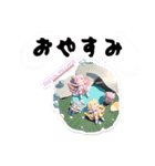 可愛いPastel villageアクキー風スタンプ（個別スタンプ：6）