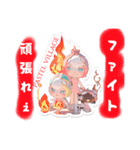可愛いPastel villageアクキー風スタンプ（個別スタンプ：10）