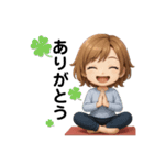 ヨガ☾*日常会話（個別スタンプ：3）